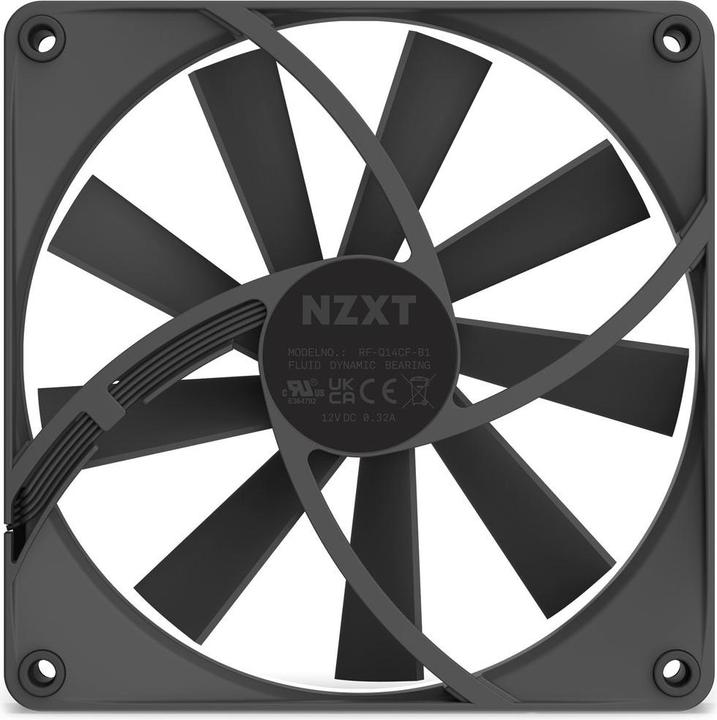 Actual product image NZXT F120 RGB (120 mm, 3 x)