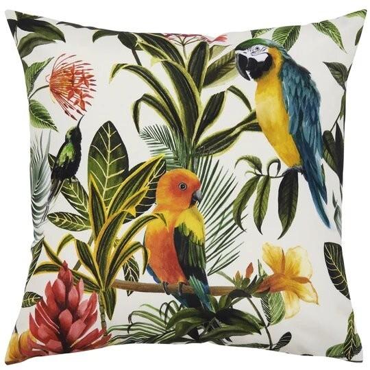 Produktbild Evans Lichfield Papagei Kissenbezug Draussen (43 x 43 cm)