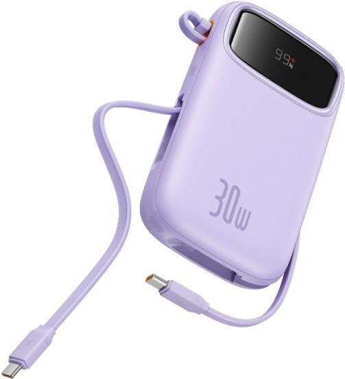 Immagine prodotto Baseus QPow 2 20000mAh 30W 2xUSB-C powerbank (viola) (20000 mAh, 30 W, 30 Wh)