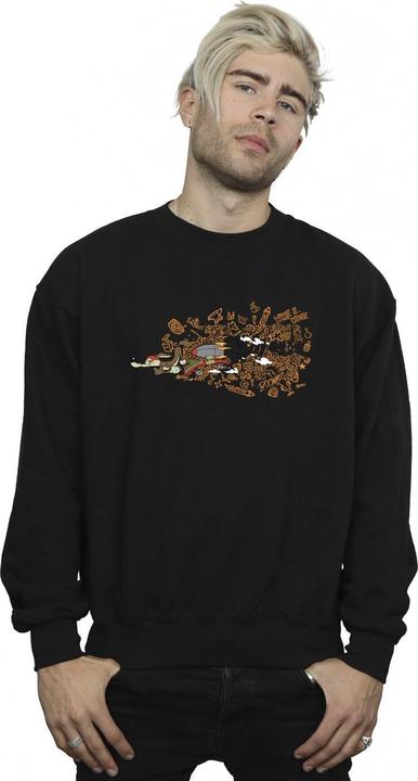 Immagine prodotto Looney Tunes ACME Doodles Wile E Coyote Felpa Uomo (XXL)