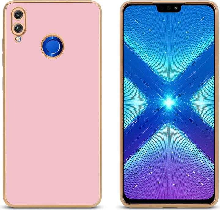 Productafbeelding Cadorabo Hoesje voor Honor 8X in TPU met camerabescherming LM130 Style (Honor 8X)