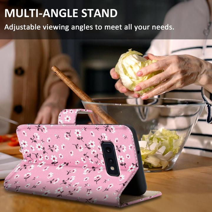 Actual product image Cadorabo Book cover with print (Samsung Galaxy S10e)