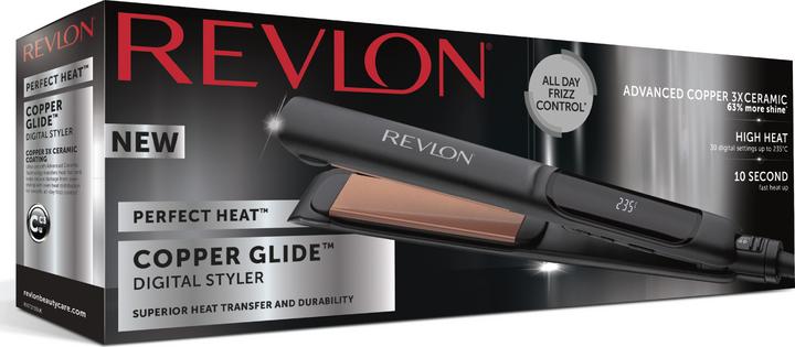 Produktbild Revlon Copper Glide Glätteisen Warm Schwarz (Glätteisen)