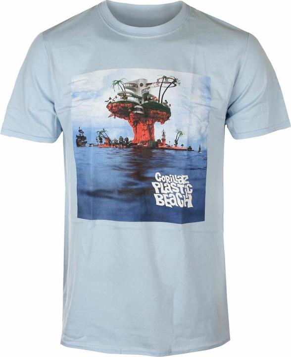 Universal Textiles Unisex Adult Plastic Beach Cotton T-Shirt