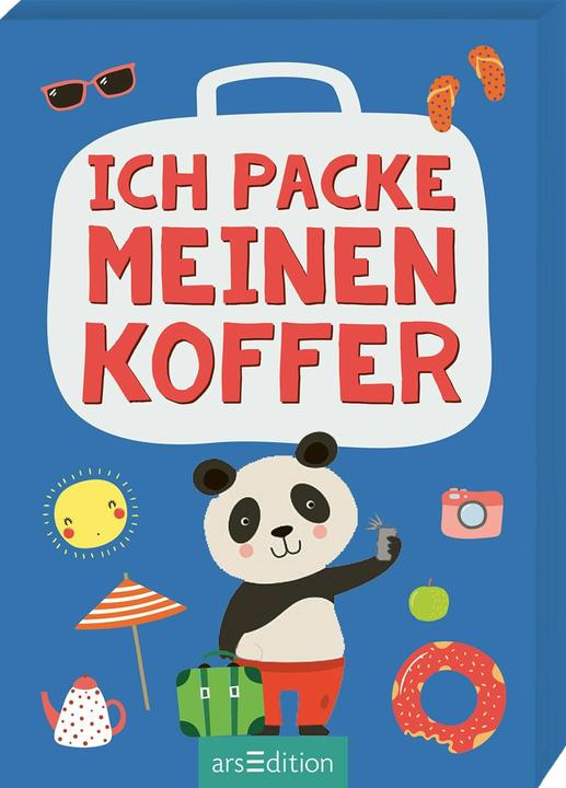 Actual product image I pack my suitcase (German)