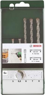 Productafbeelding Bosch Professional Zubehör 7 stuks betonboren set SDS-plus (5-12 mm)