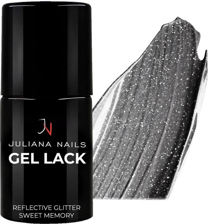 Actual product image Juliana Nails Gel Lack Reflective Glitter Sweet Memory (Reflective Glitter Sweet Memory, UV gel varnish)