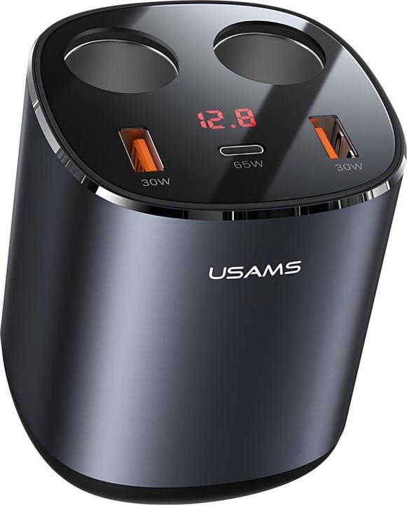 Produktbild Usams Autosprüher 2 xUSB-A/1 xUSB-C C28 245W grau/grau CC151TC01 (US-CC151)
