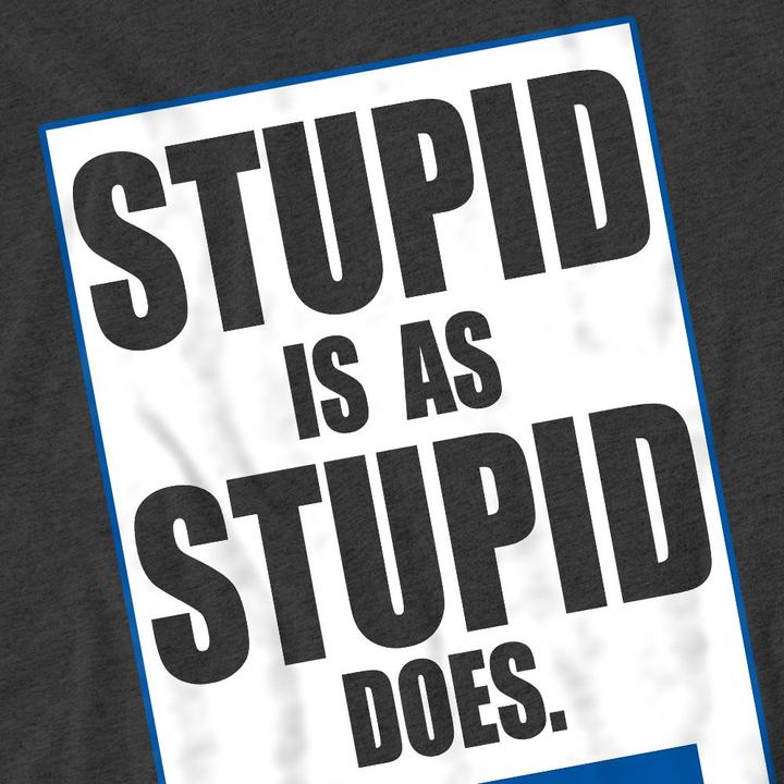 Produktbild Forrest Gump Stupid Is TShirt (M)