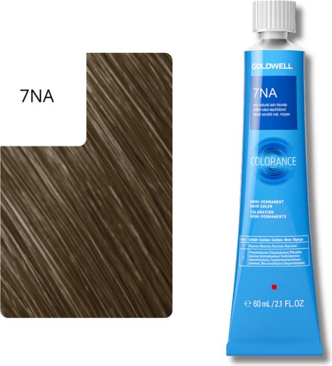 Image du produit Goldwell Colorance Tube Demi-Permanente (7NA blond cendré naturel moyen)