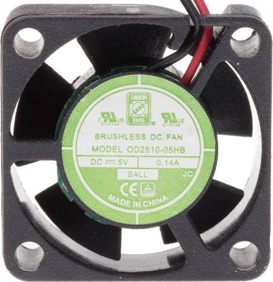 Immagine prodotto Rs Pro DC axial fan, 25x10mm 4.59cu.m/h 5V (25 mm)