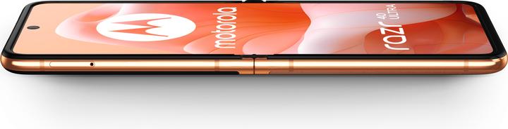 Produktbild Motorola Razr 40 Ultra (256 GB, Peach Fuzz, 6.90", SIM + eSIM, 12.58 Mpx, 5G)