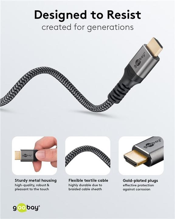 Productafbeelding Goobay HDMI - HDMI (1 m, HDMI)