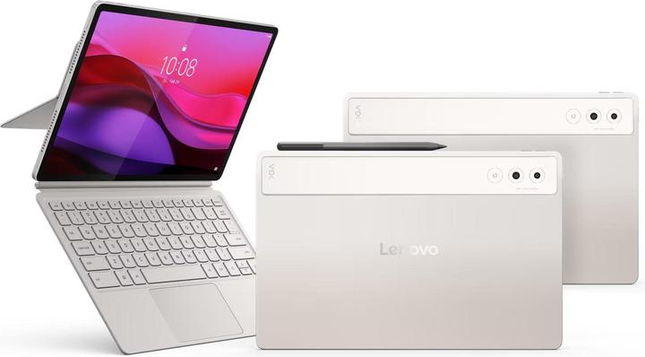 Productafbeelding Lenovo Yoga Tab Plus (Alleen WLAN, 12.70", 256 GB, Zeeschelp)