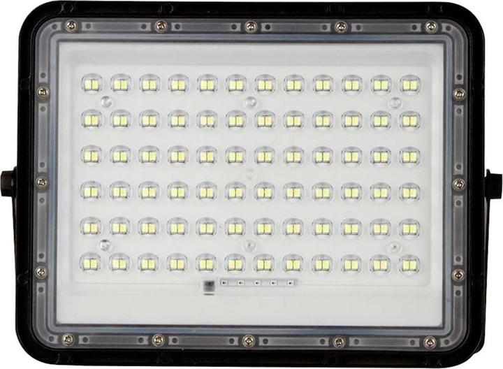 Image du produit V-TAC VT-120W 7825 Projecteur à LED, panneau solaire 15 W blanc froid noir (1200 lm, IP65)