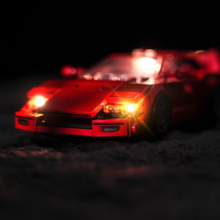 Image du produit BrickBling LED Licht Set für LEGO Ferrari F40 Supersportwagen (76934)
