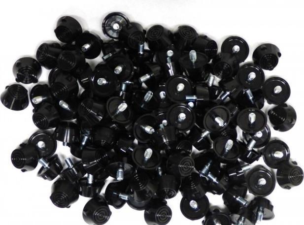 Actual product image Cartasport Rubber Football Studs (Pack of 100) (One size)