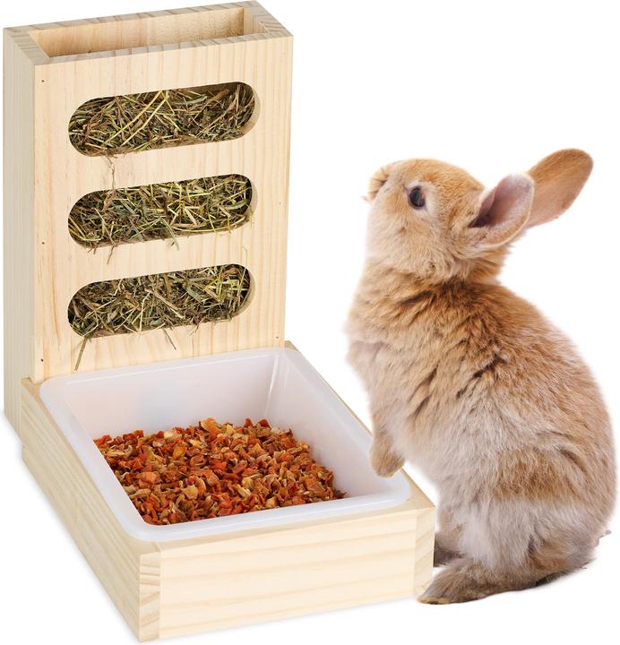 Actual product image Relaxdays 2-piece hay rack set