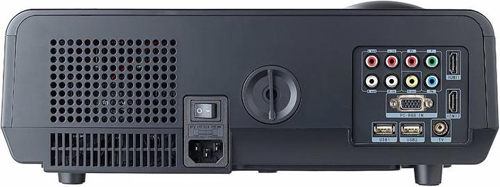 Actual product image SceneLights 2 times: LB-9300.hd LED LCD projector with WXGA resolution