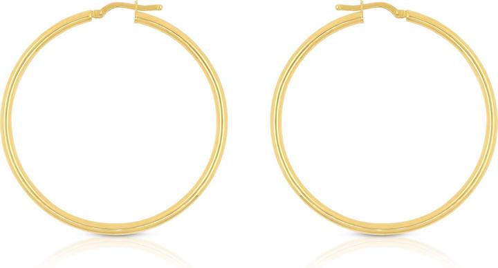 Produktbild Muau Creolen (750/18 K Gelbgold)