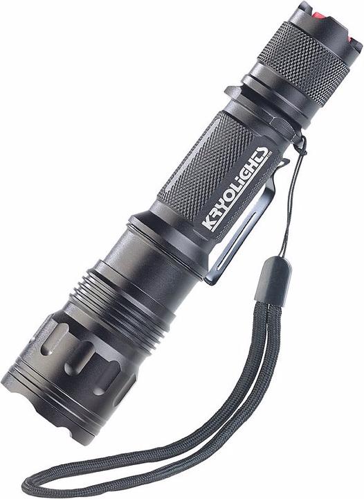 Produktbild KryoLights Cree-LED-Taschenlampe "Police" (14 cm, 840 lm)