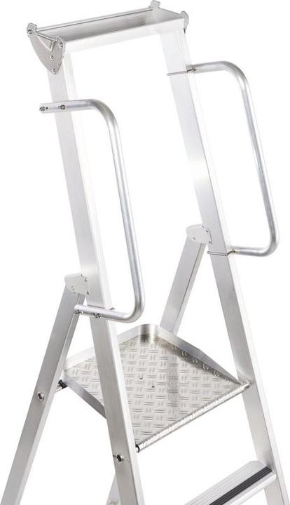 Image du produit Zarges Escabeau en aluminium avec grande plate-forme. (Échelle deux plans, 243 cm)