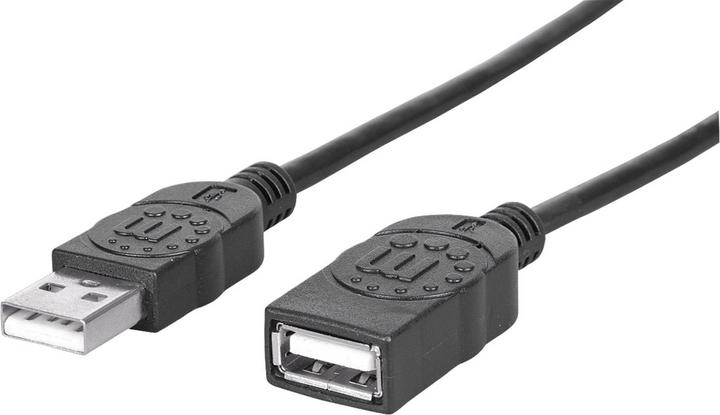 Manhattan USB A — USB A (1 m, USB 2.0)