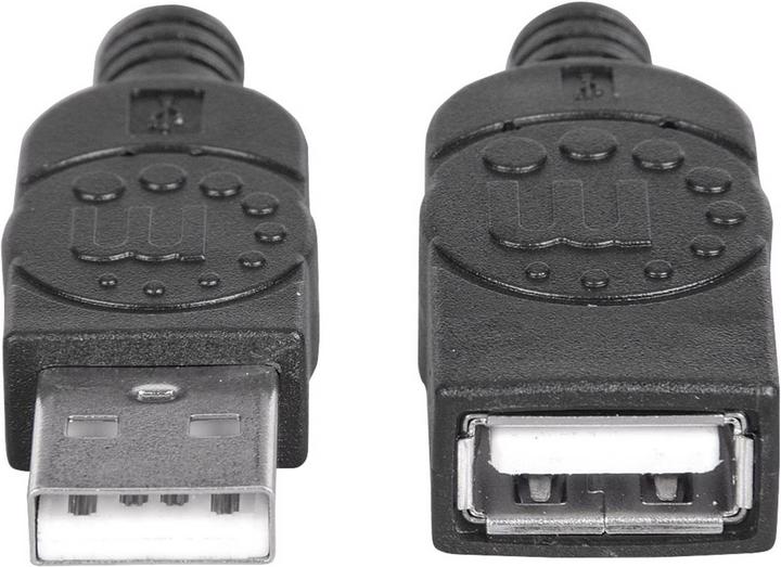 Actual product image Manhattan USB A — USB A (1 m, USB 2.0)