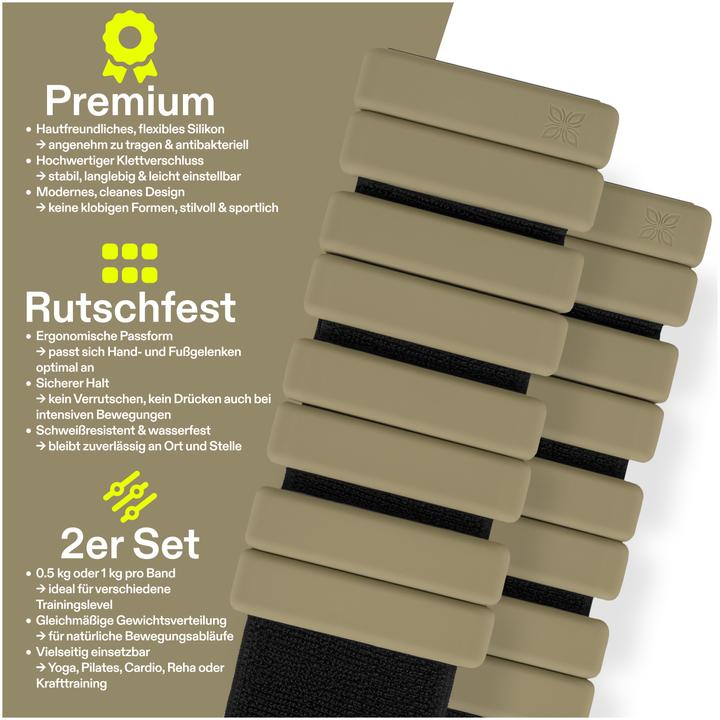 Produktbild Omnana HEROSTRAP Gewichtsmanschette (2 x 1 kg)