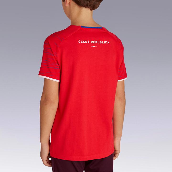 Actual product image Kipsta Football Shirt FF100 Czech Republic Kids (5, 6)