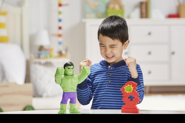 Actual product image Hasbro Butterfly Power Hulk Preschool Toy, 25 cm tall Hulk Actio
