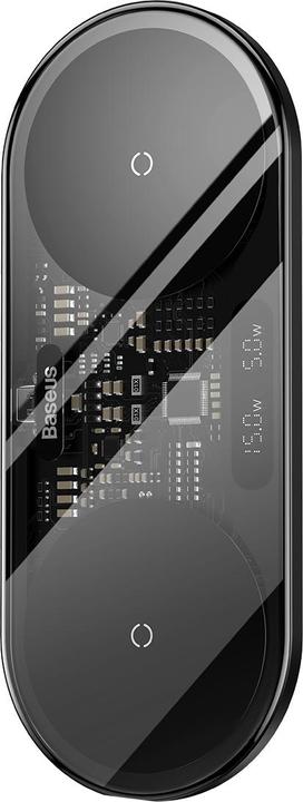 Produktbild Baseus Digital LED Display 2in1 Wireless Charger (20 W)