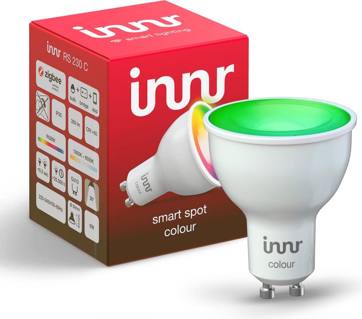 Actual product image Innr smart spot (GU10, 6 W, 350 lm, 1 x, G)