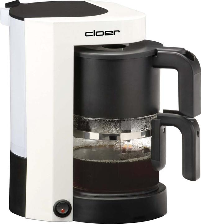 Cloer 5981 Filterkoffiezetapparaat met warmhoudfunctie / 800 W / 5 kopjes / filtergrootte 1x2