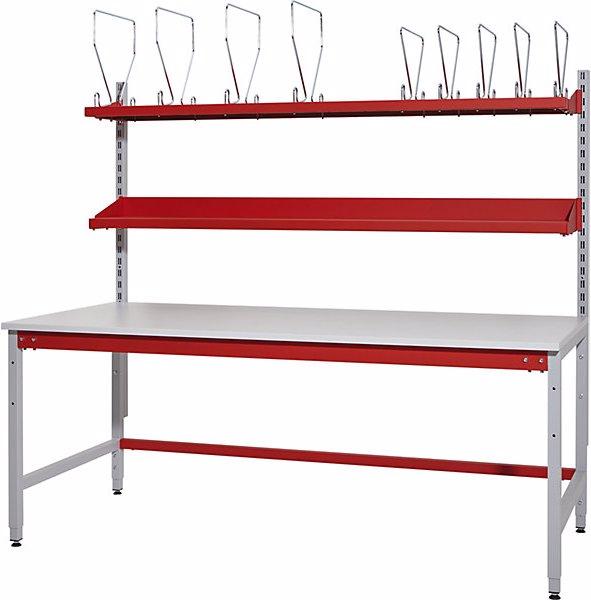 Immagine prodotto Aldipro Systems Postazione d'imballaggio completa, con ripiano, alt. x largh. x prof. 780 x 2000 (200 cm, 94.40 cm)
