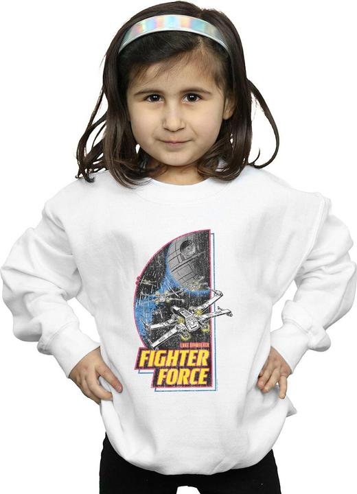 Actual product image Star Wars Girls Fighter Force Sweatshirt (152, 158)