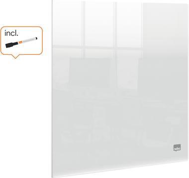 Productafbeelding Nobo Acryl notitiebord 30 cm x 30 cm, Transparant (30 x 30 cm)