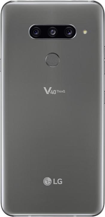 Actual product image LG V40 ThinQ (128 GB, Platinum grey, 6.40", Dual SIM, 16 Mpx, 4G)