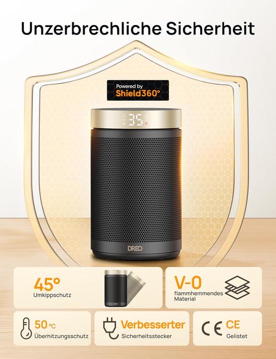 Actual product image Dreo Atom 316 (1500 W)