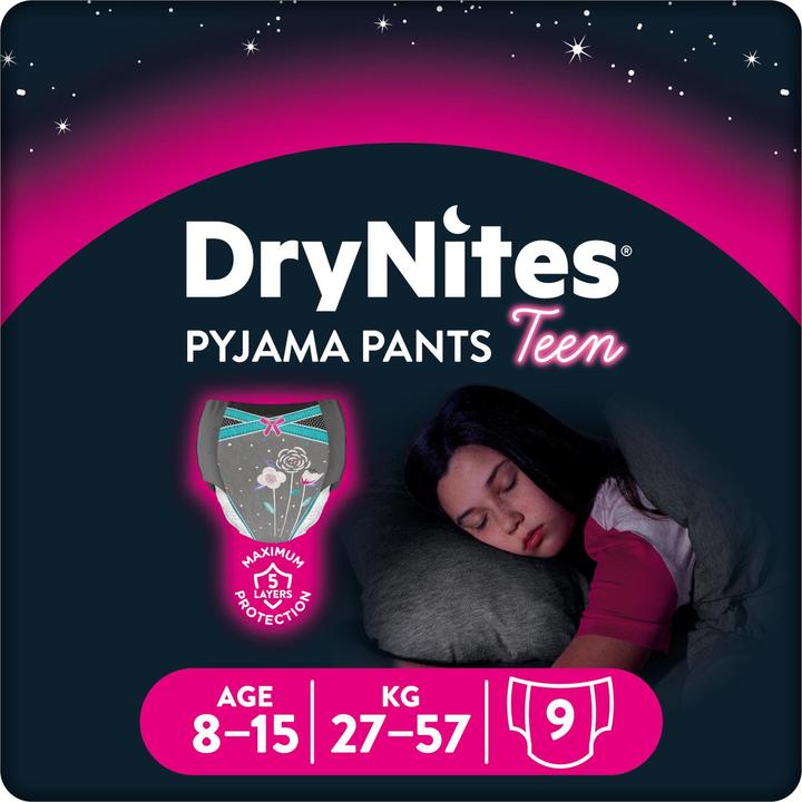 Image du produit Huggies DryNites (Taille L, Pack mensuel, 9 pièce(s))