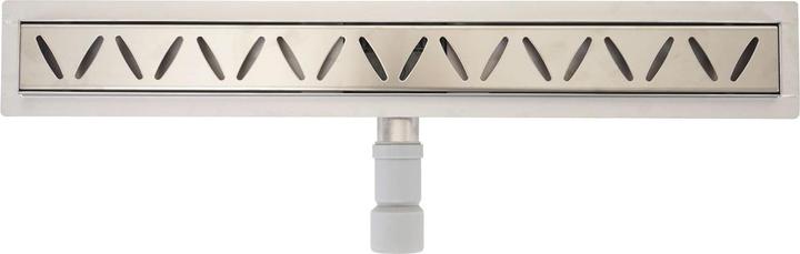 Produktbild Swisshandel24 Duschrinne 90cm Bodenablauf Abflussrinne Duschablauf, Edelstahl Siphon 50-120cm (900 mm)