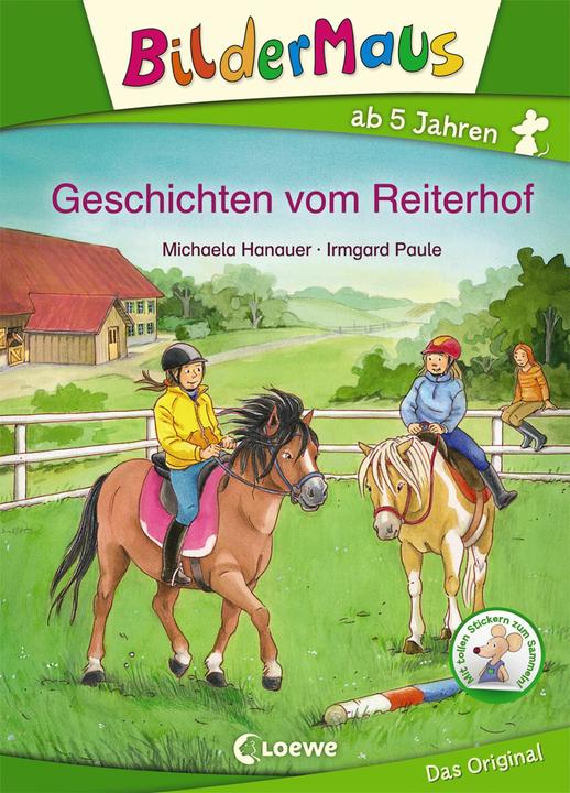 Immagine prodotto Bildermaus - Geschichten vom Reiterhof (Tedesco, Michaela Hanauer, 2017)