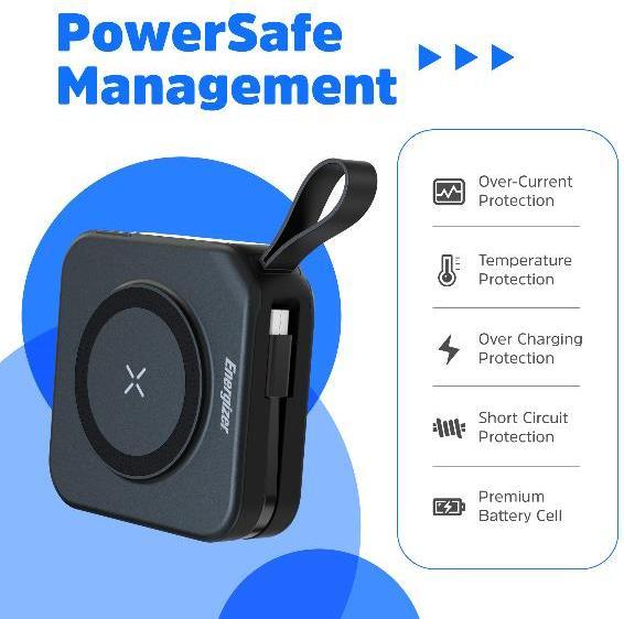 Produktbild Energizer Power Bank Max 10000mah Usbc Quad Portable (10000 mAh, 15 W, 37 Wh)