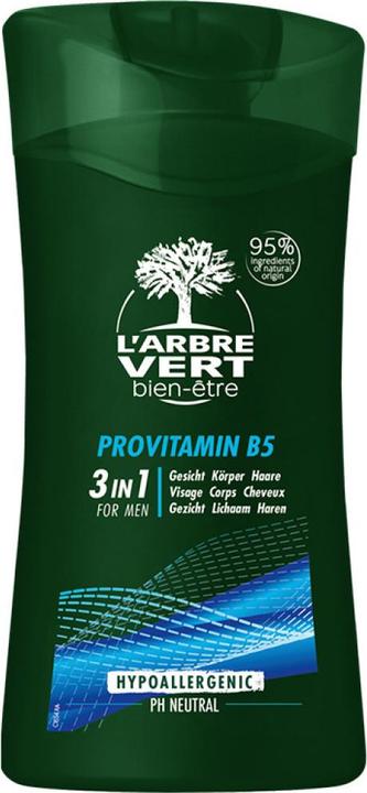 L'arbre vert Öko Duschcreme & Shampoo Mann mit Provitamin B5 (250 ml)
