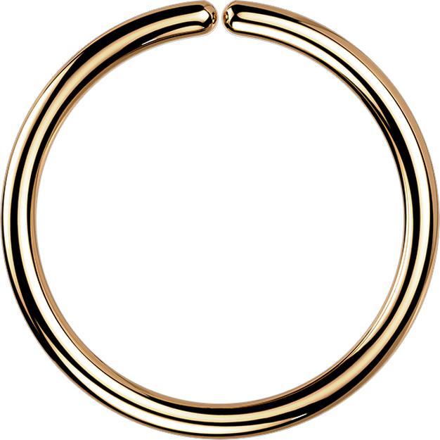 Immagine prodotto Star Piercing Anello micro piercing in oro rosa con rivestimento in titanio (Acciaio chirurgico 316L, senza ottone)
