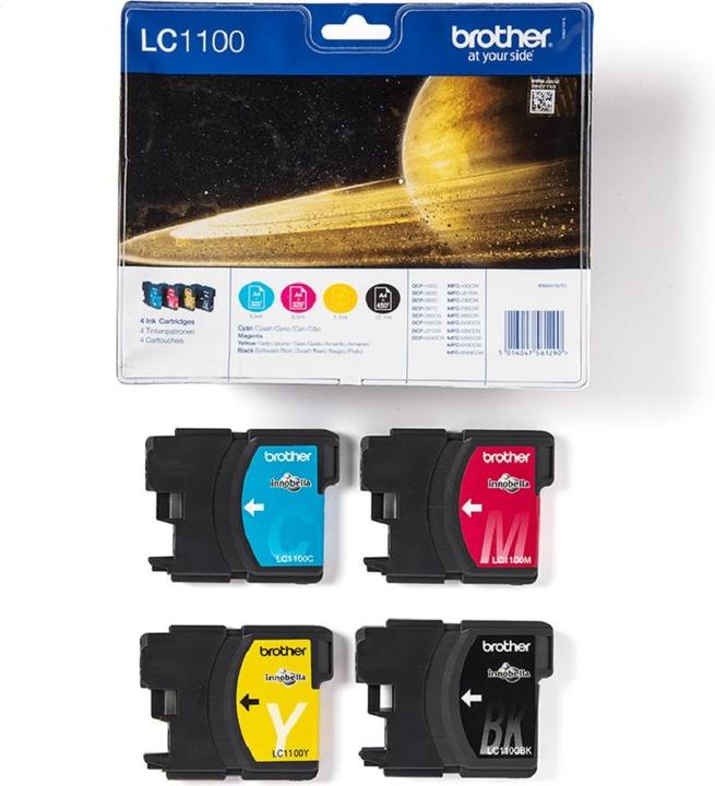 Image du produit Brother LC-1100VALBP Value Pack (M, CF, Y, C)