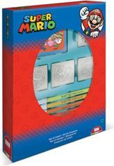 Produktbild APS Super Mario Briefmarkenbox 4 Briefmarken
