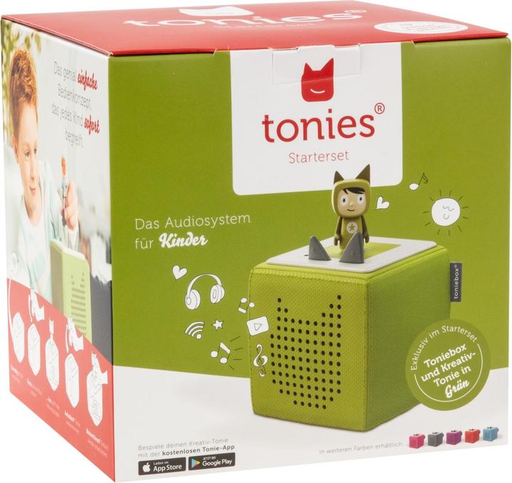 Productafbeelding Tonies Toniebox Startset Groen (Creatieve Tonie) (Duits)