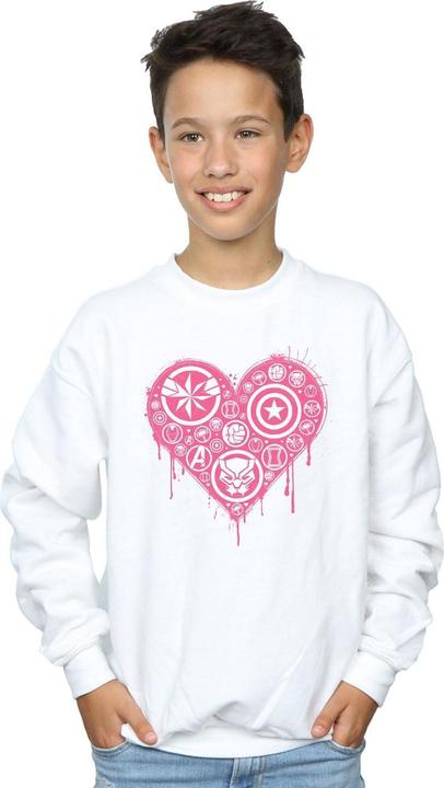 Produktbild I Heart Avengers Sweatshirt Jungen (128)