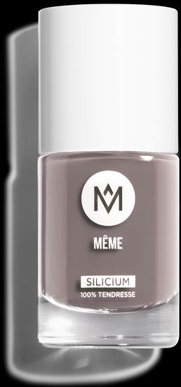Même Nagellack mit Silicium Perfektes Grau (Perfektes Grau, Farblack)